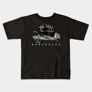 Max Holste MH.1521 Broussard Aircraft Kids T-Shirt